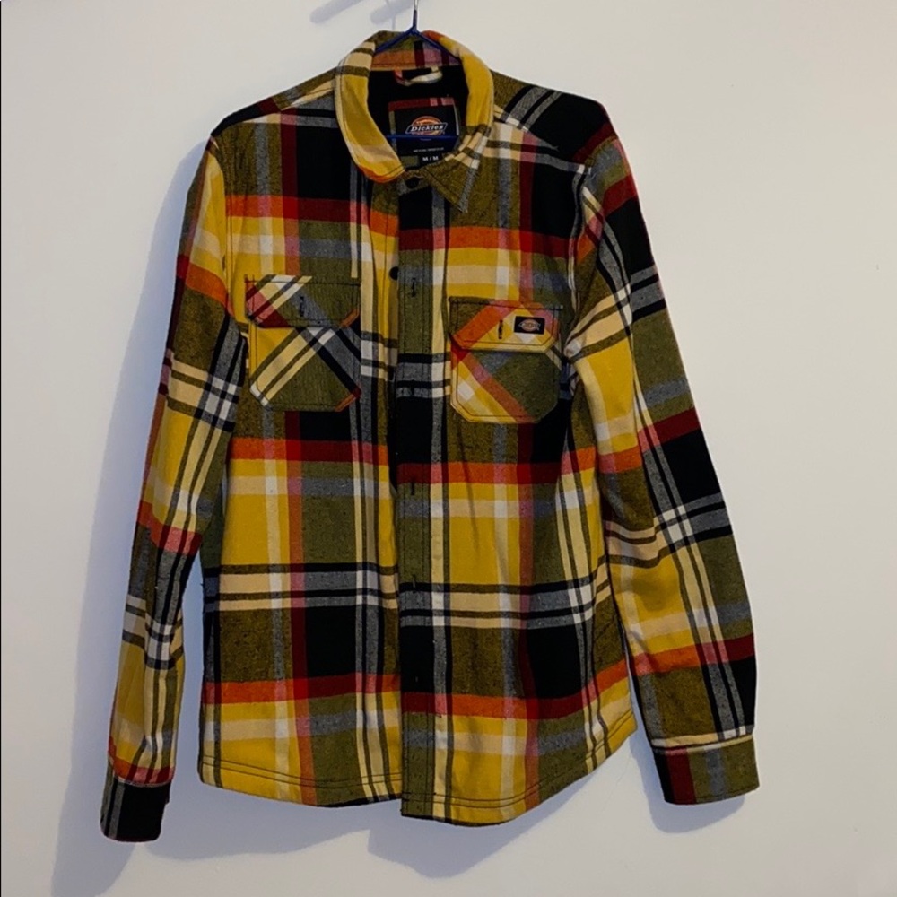 Thick long sleeve polo